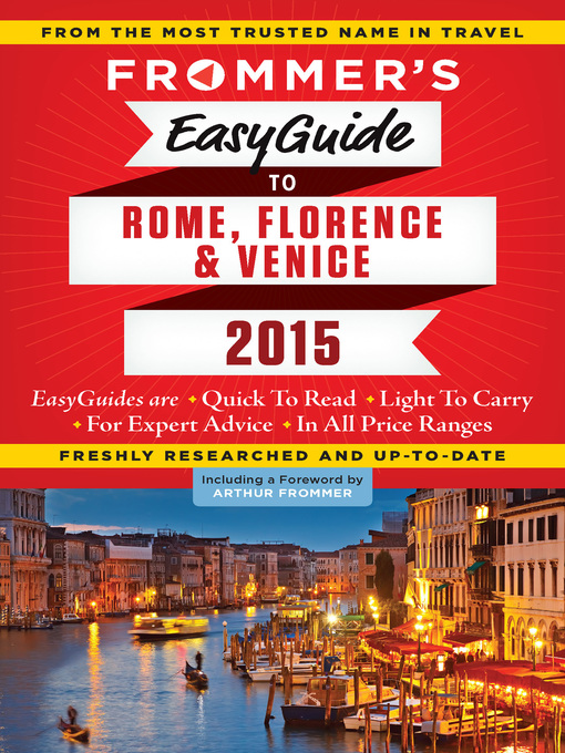 Title details for Frommer's EasyGuide to Rome, Florence and Venice 2015 by Stephen Keeling - Wait list